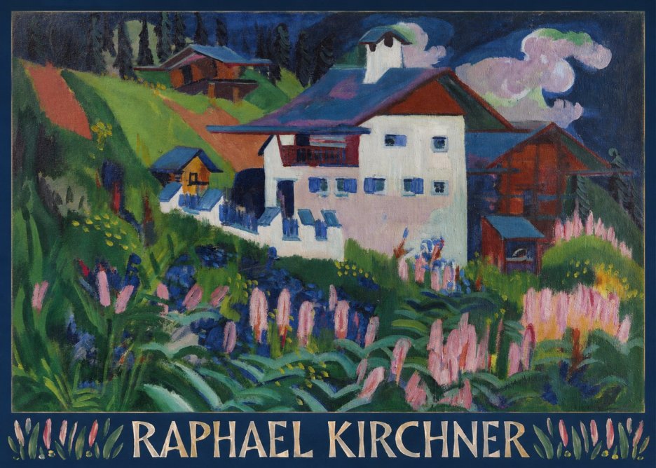 Raphael Kirchner Tiroler Haus No6 - Affiche