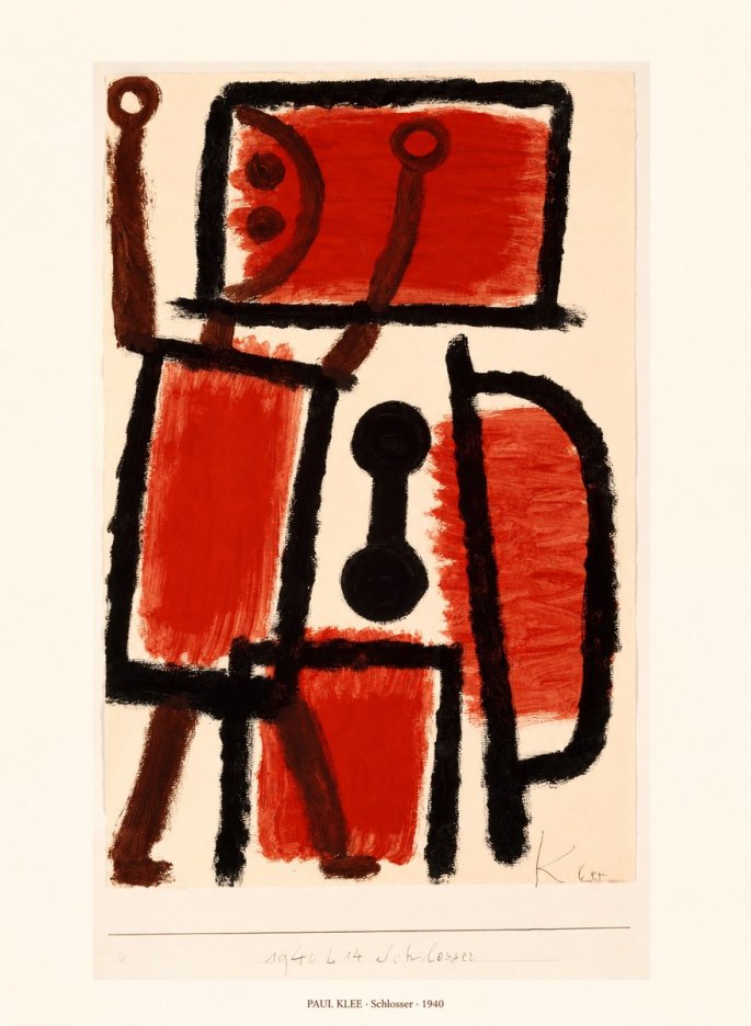 Paul Klee Schlosser No6 - Affiche