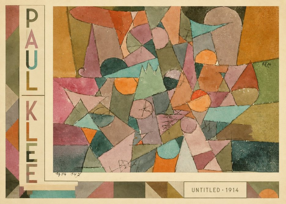 Paul Klee Untitled No2 - Affiche