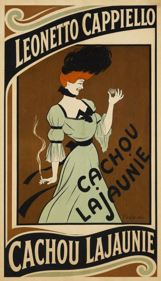Leonetto Cappiello Cachou Lajaunie No2 - Affiche