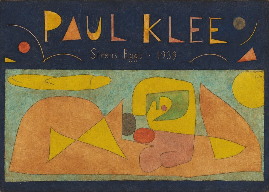 Paul Klee Sirens Eggs No4 - Affiche