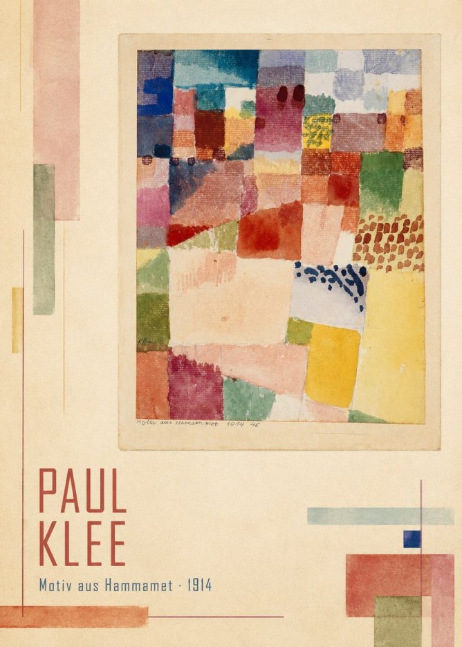 Paul Klee Motiv Aus Hammamet No2 - Affiche