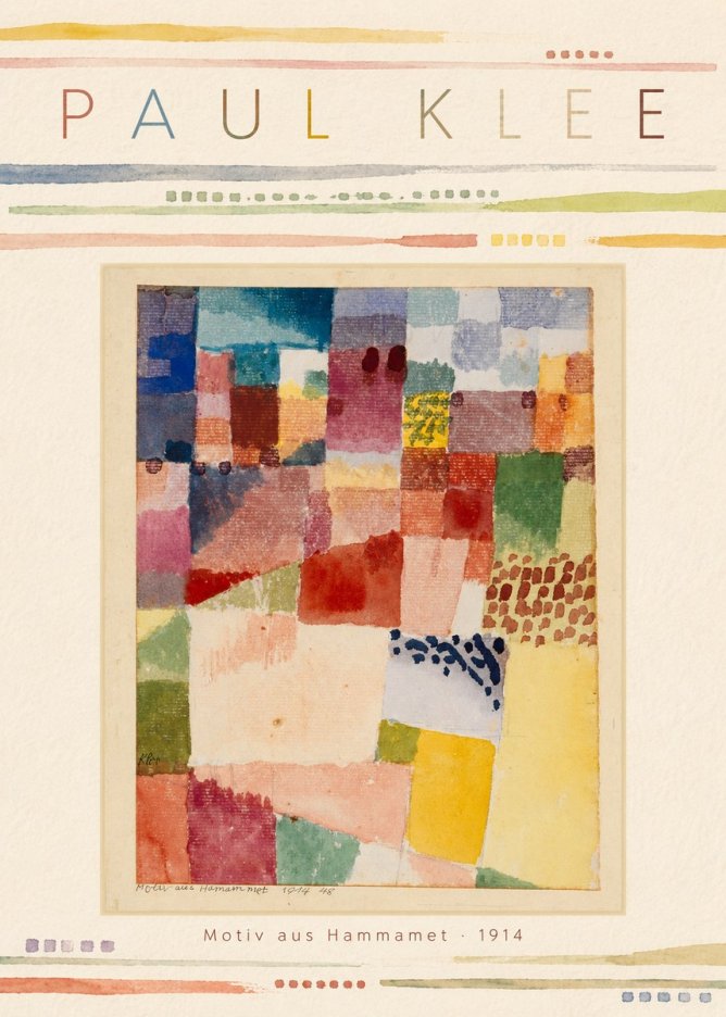 Paul Klee Motiv Aus Hammamet No6 - Affiche