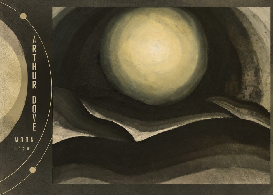 Arthur Dove Moon No5 - Affiche