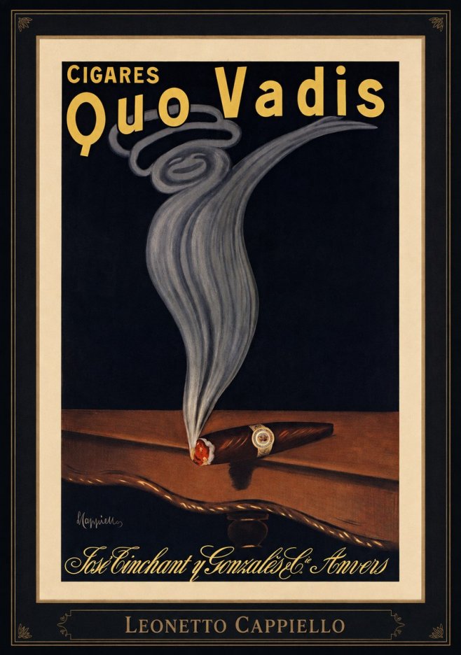 Leonetto Cappiello Quo Vadis No1 - Affiche