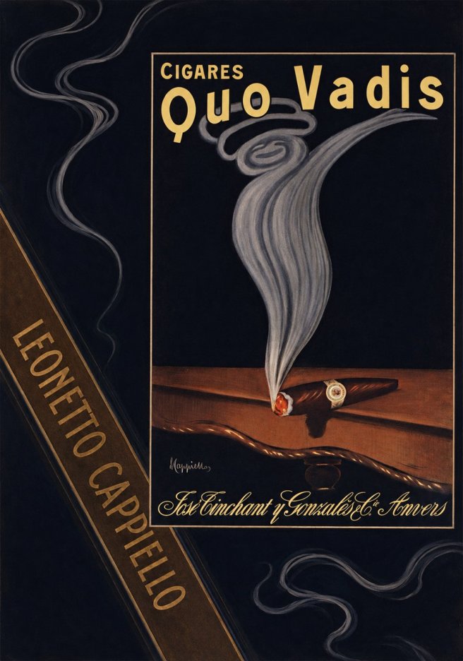 Leonetto Cappiello Quo Vadis No5 - Affiche
