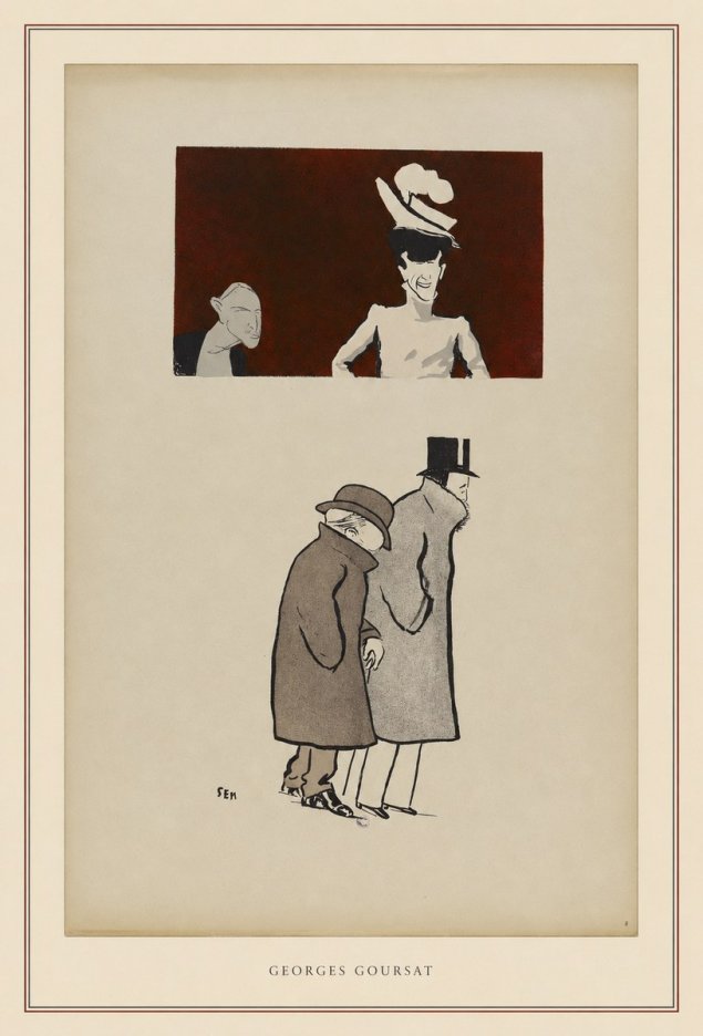 Georges Goursat Georges Goursat VI No4 - Affiche