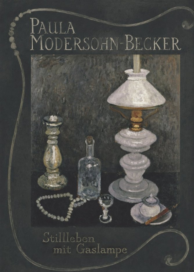 Paula Modersohn-Becker Stillleben Mit Gaslampe No2 - Affiche