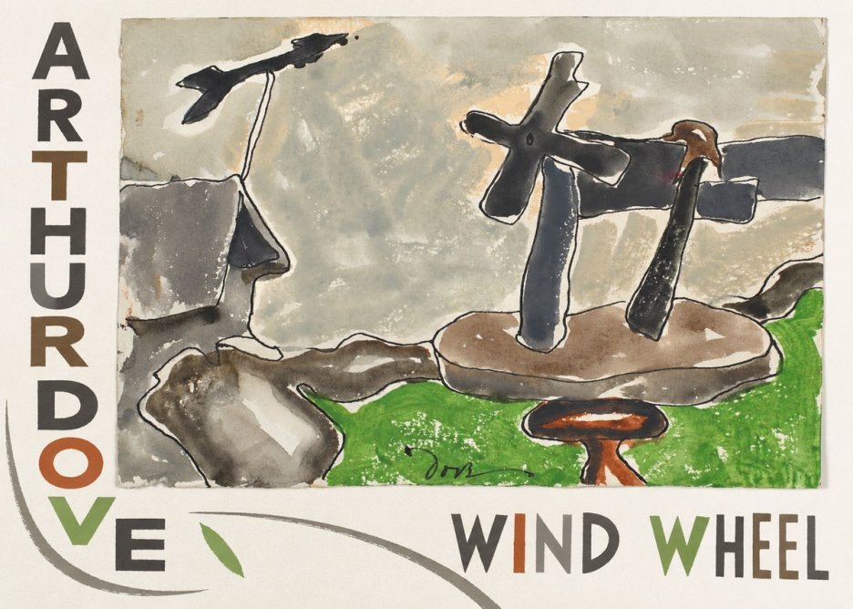 Arthur Dove Wind Wheel No3 - Affiche
