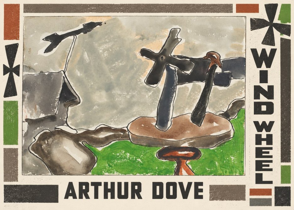 Arthur Dove Wind Wheel No4 - Affiche