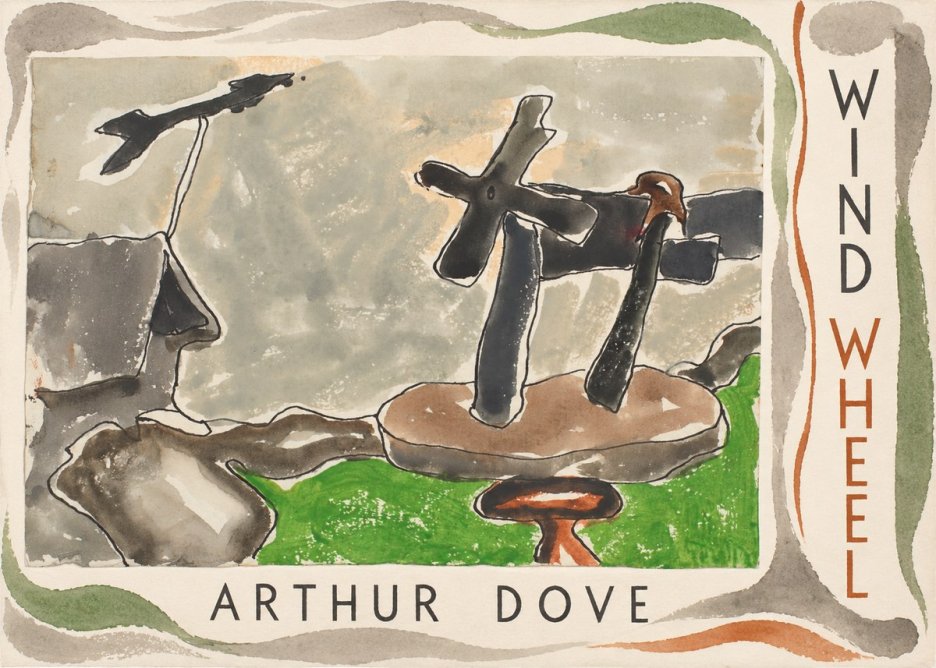 Arthur Dove Wind Wheel No5 - Affiche