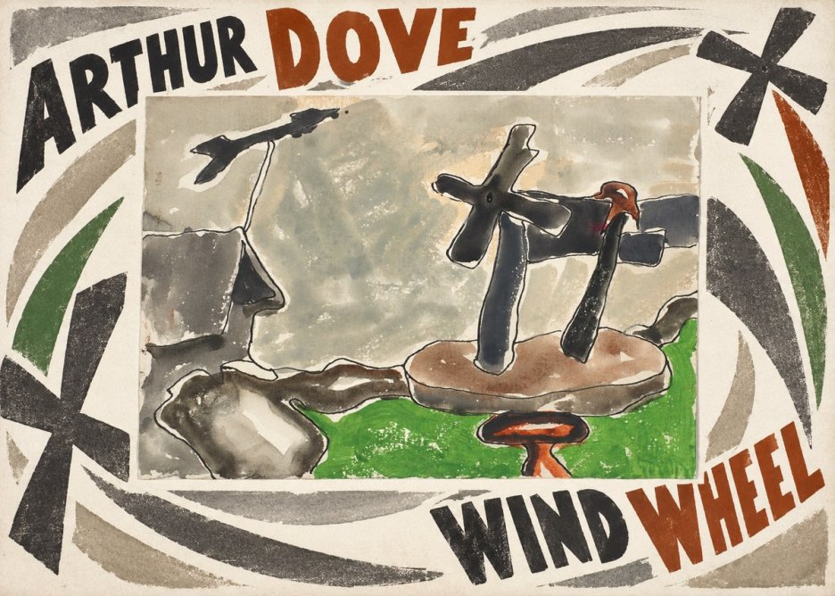 Arthur Dove Wind Wheel No6 - Affiche
