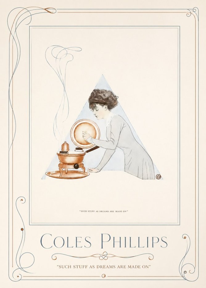 Coles Phillips Such Stuff as Dreams Are Made On No1 - Affiche