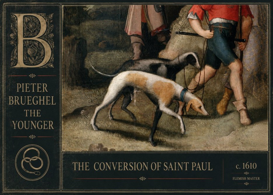 Pieter Bruegel The Conversion of Saint Paul II No5 - Affiche