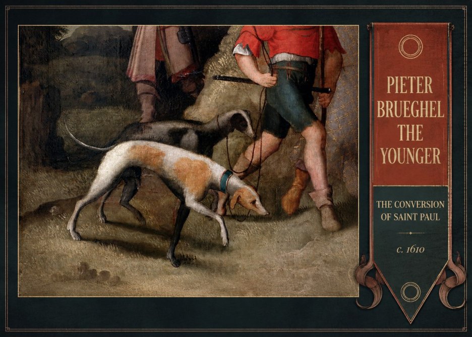 Pieter Bruegel The Conversion of Saint Paul II No6 - Affiche