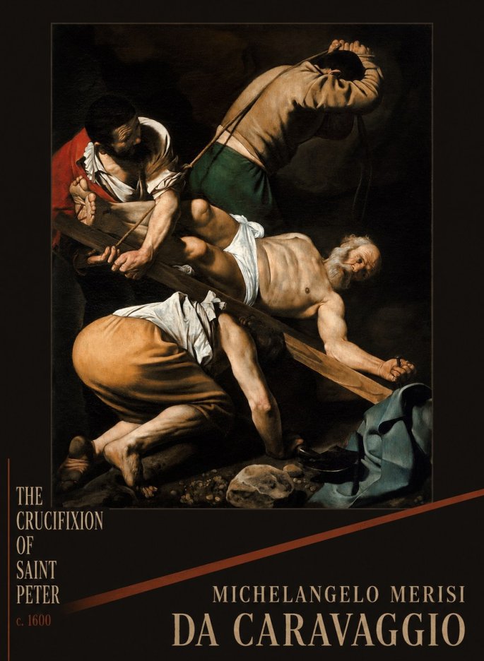Michelangelo Merisi da Caravaggio The Crucifixion of Saint Peter IV No2 - Affiche