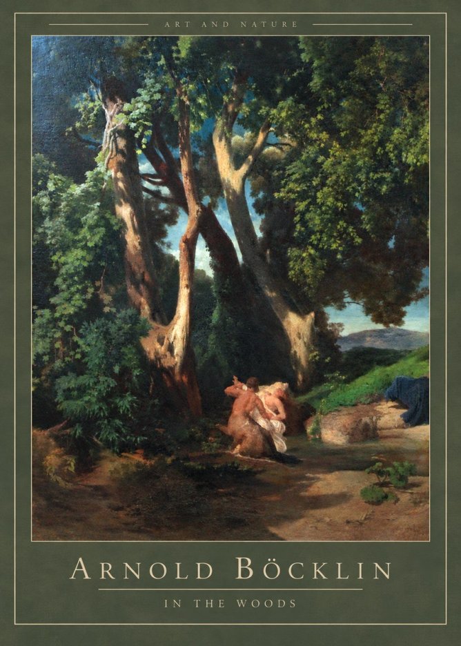 Arnold Böcklin In the Woods No3 - Affiche