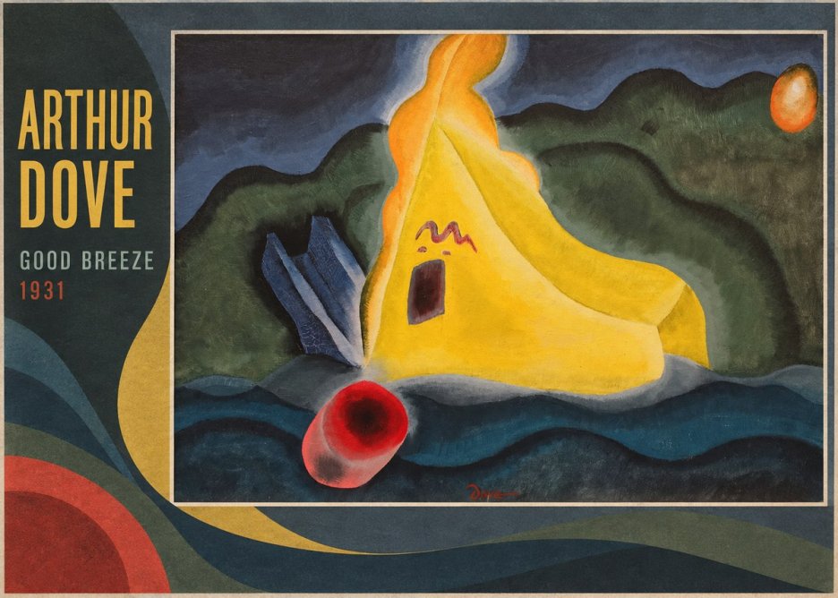 Arthur Dove Good Breeze No2 - Affiche