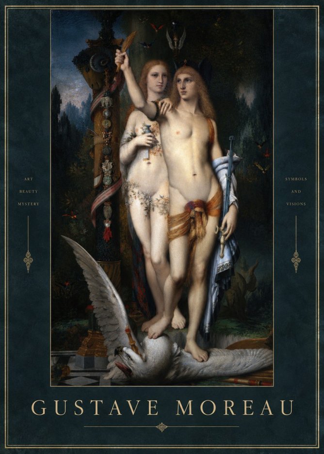 Gustave Moreau The Chimeras No2 - Affiche