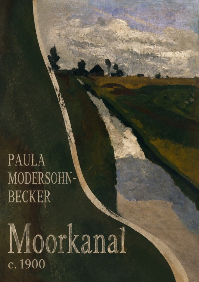 Paula Modersohn-Becker Moorkanal No4 - Affiche