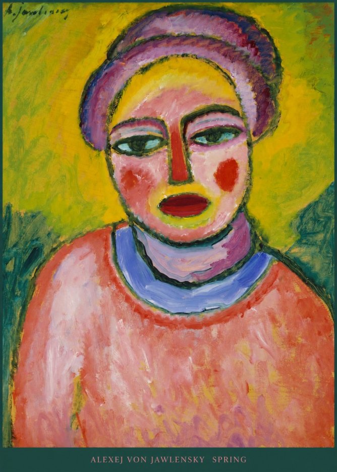 Alexej von Jawlensky Spring No6 - Affiche