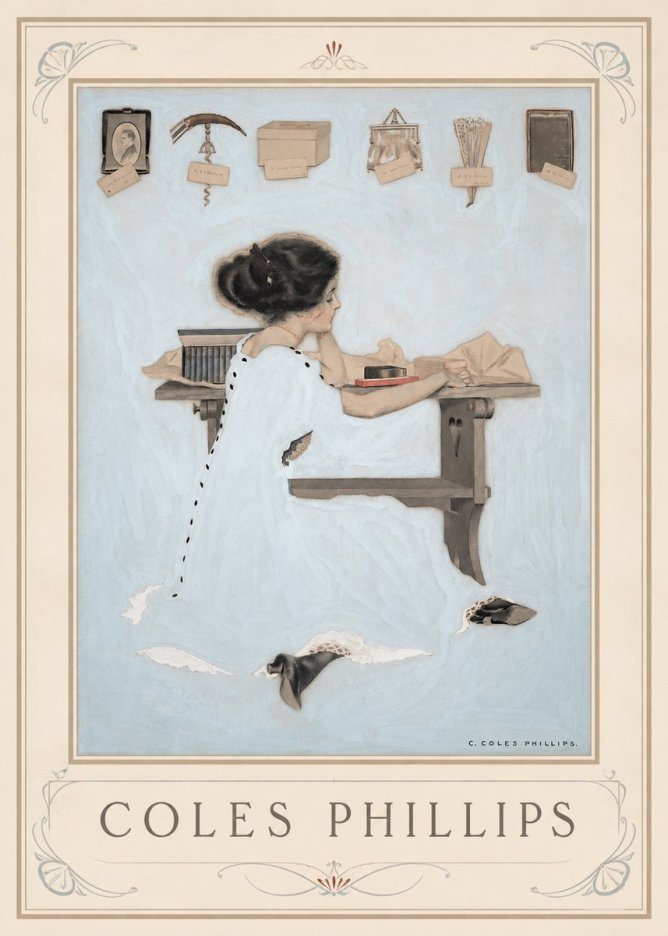 Coles Phillips Remembrance No1 - Affiche