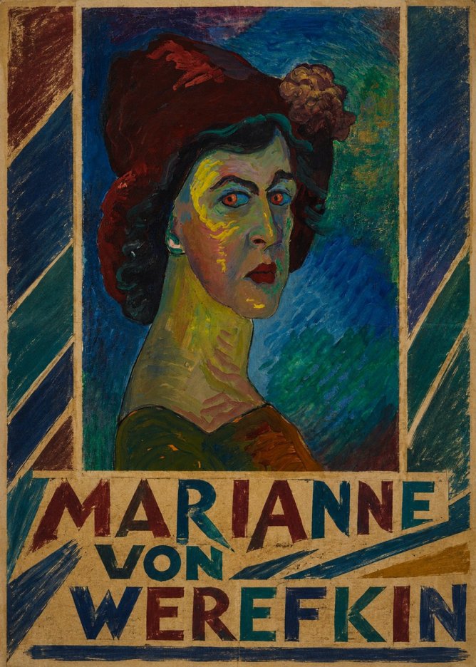 Marianne von Werefkin Self-portrait No3 - Affiche