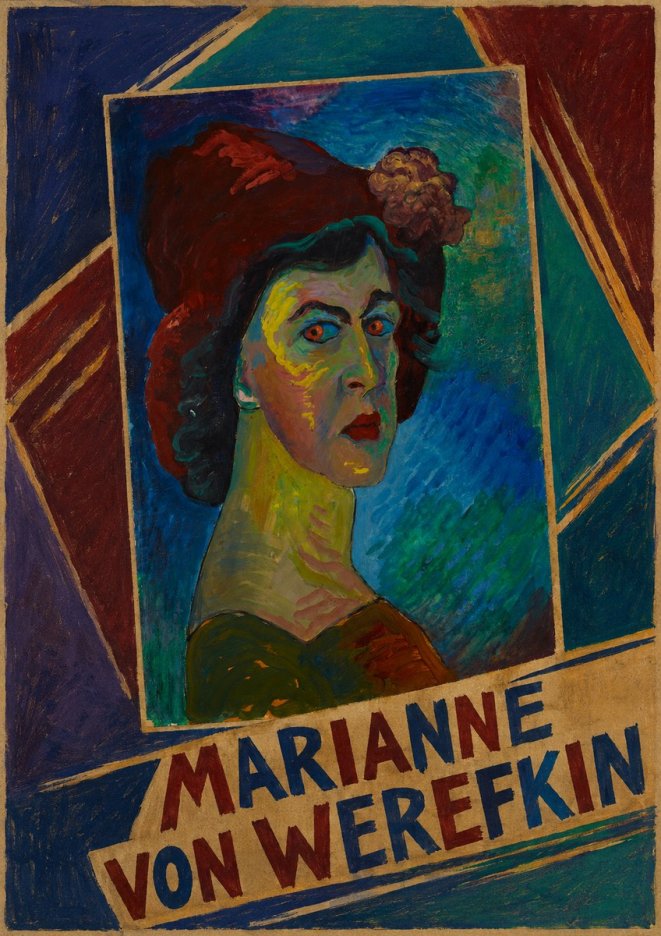 Marianne von Werefkin Self-portrait No5 - Affiche