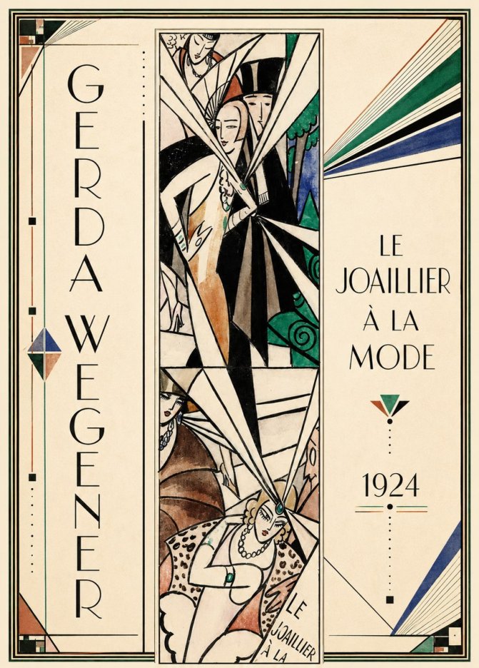 Gerda Wegener Le Joaillier À La Mode No1 - Affiche