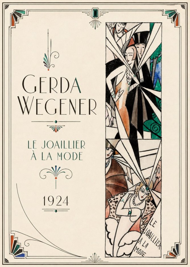 Gerda Wegener Le Joaillier À La Mode No3 - Affiche