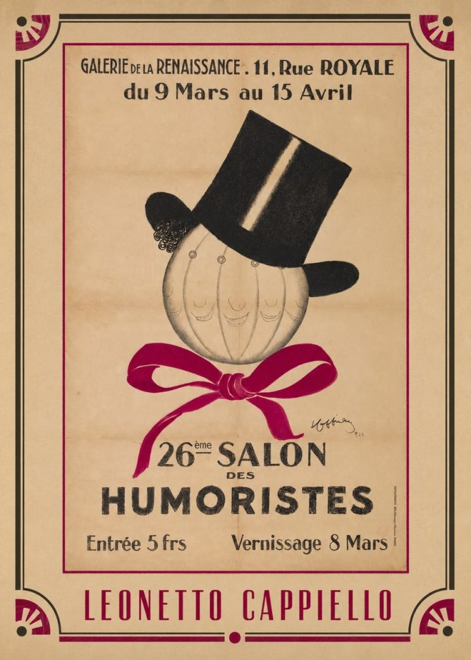 Leonetto Cappiello 26Ème Salon Des Humoristes No1 - Affiche
