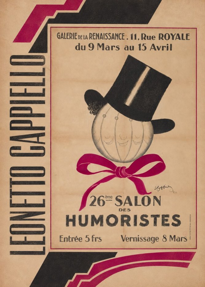 Leonetto Cappiello 26Ème Salon Des Humoristes No2 - Affiche