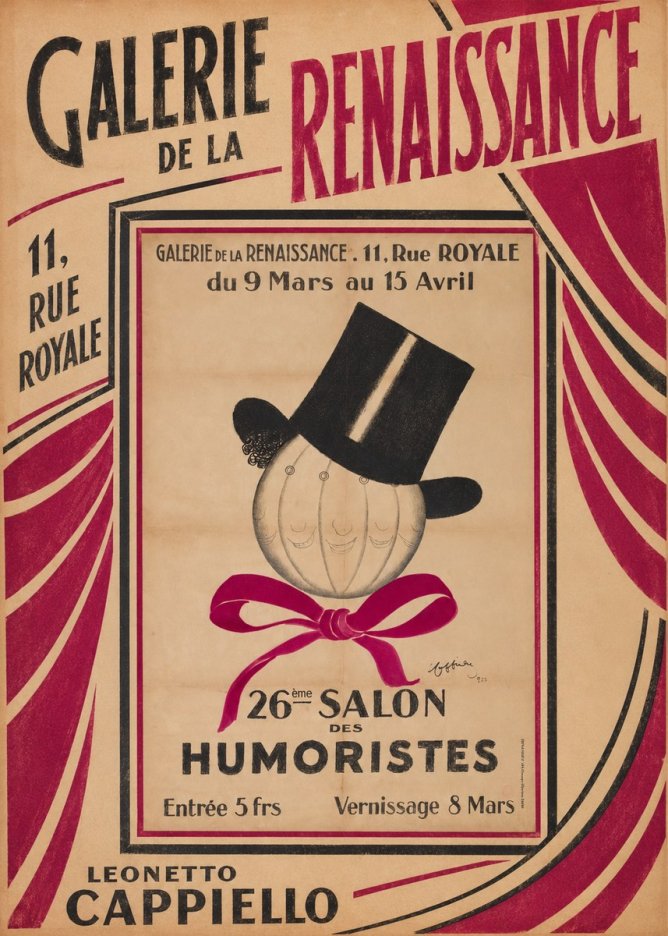 Leonetto Cappiello 26Ème Salon Des Humoristes No3 - Affiche