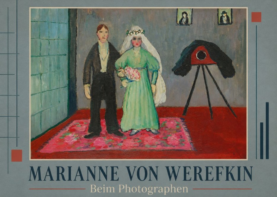 Marianne von Werefkin Beim Photographen No1 - Affiche