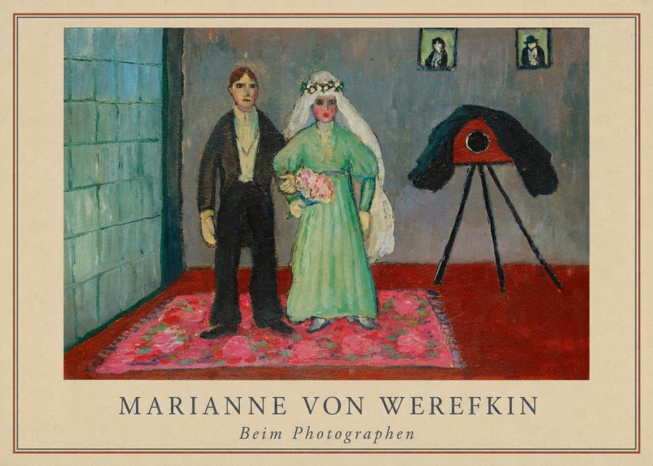 Marianne von Werefkin Beim Photographen No5 - Affiche