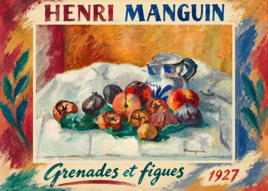 Henri Manguin Grenades Et Figues No1 - Affiche