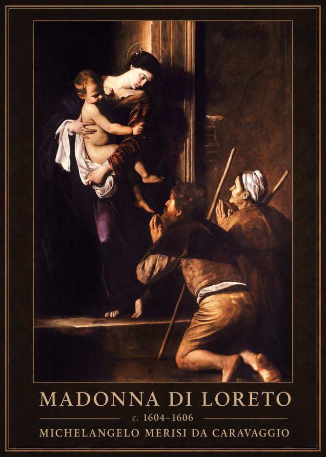 Michelangelo Merisi da Caravaggio Madonna Di Loreto No2 - Affiche