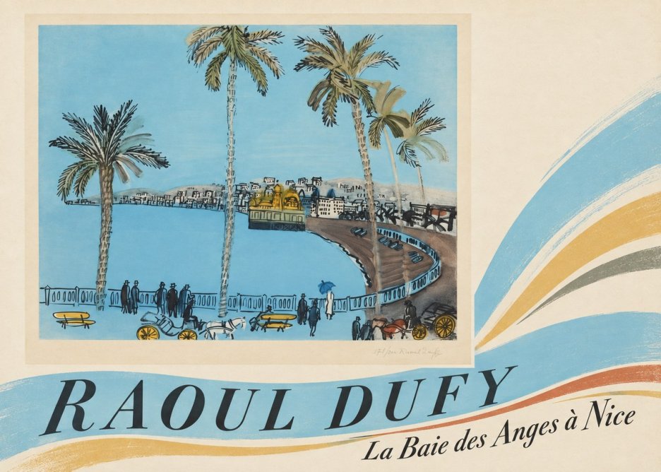 Raoul Dufy La Baie Des Anges À Nice No4 - Affiche