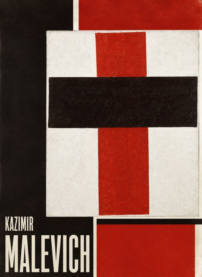 Kazimir Malevich Suprematist Composition I No5 - Affiche