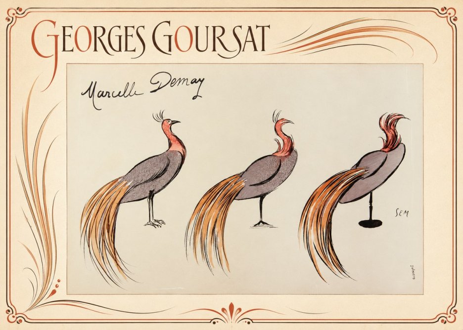 Georges Goursat Marcelle Demay No1 - Affiche