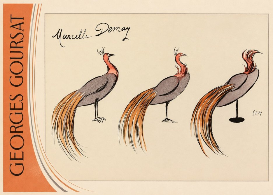Georges Goursat Marcelle Demay No4 - Affiche