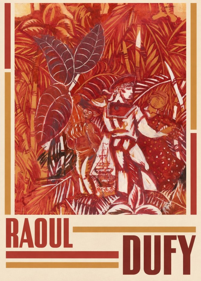 Raoul Dufy No2 - Affiche