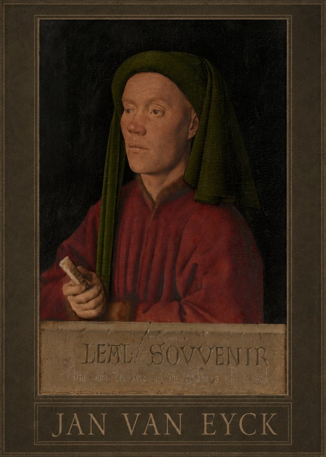 Jan van Eyck Léal Souvenir No1 - Affiche