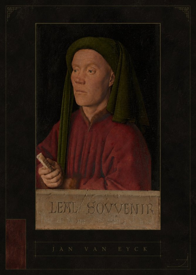 Jan van Eyck Léal Souvenir No4 - Affiche