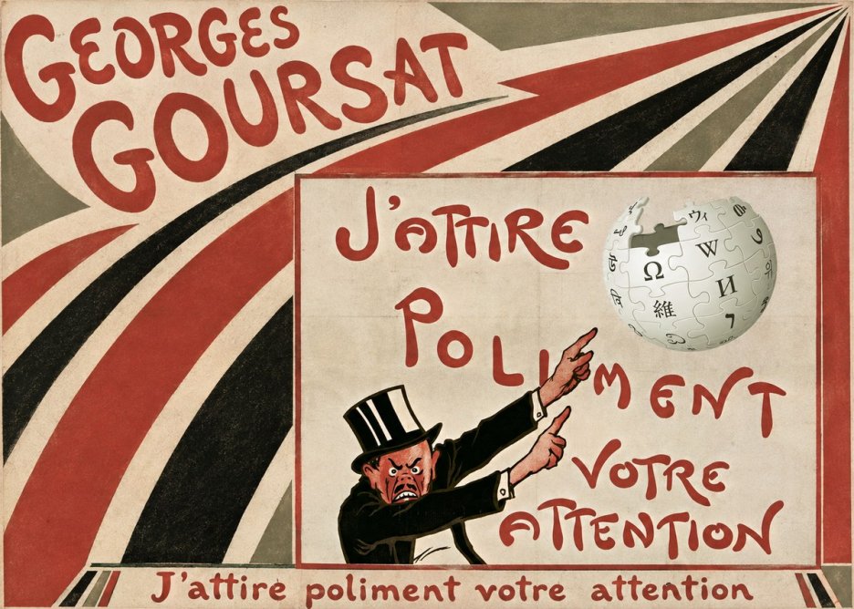 Georges Goursat J'attire Poliment Votre Attention No5 - Affiche