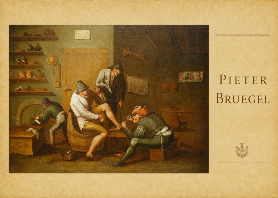 Pieter Bruegel The Foot Operation No4 - Affiche