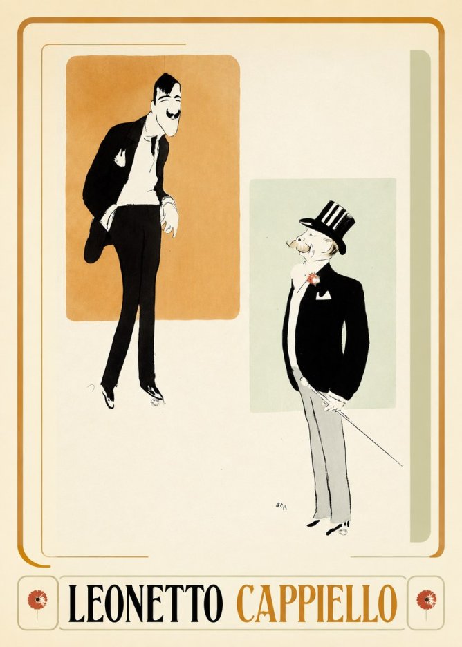 Leonetto Cappiello Leonetto Cappiello II No1 - Affiche