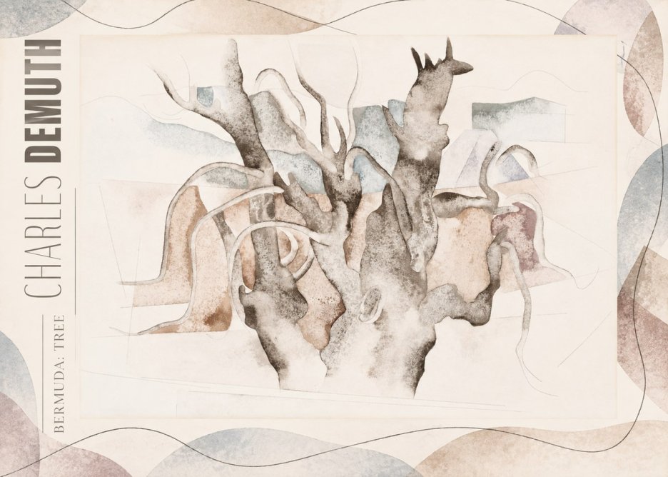 Charles Demuth Bermuda: Tree No4 - Affiche