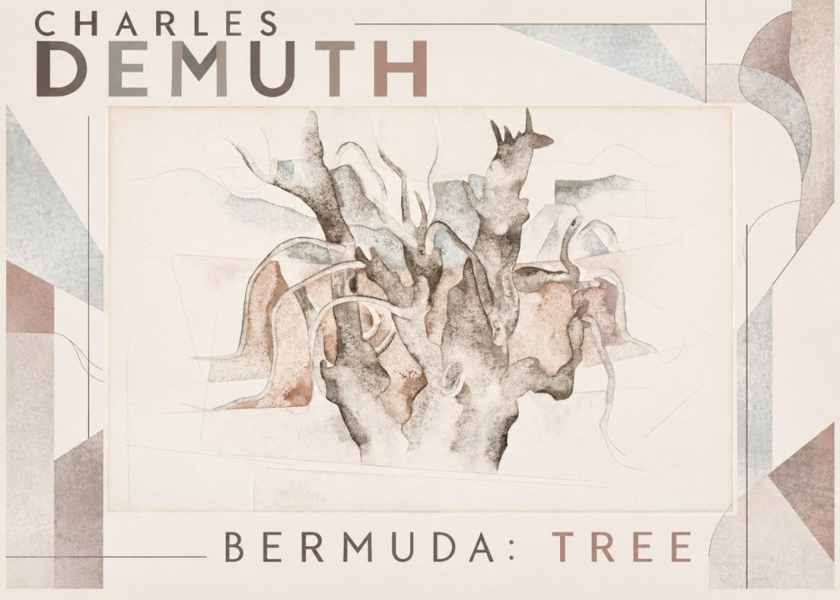 Charles Demuth Bermuda: Tree No6 - Affiche
