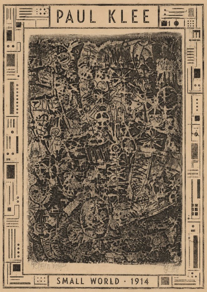Paul Klee Small World No3 - Affiche